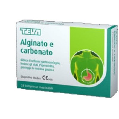 ALGINATO CARBON 24CPR MAST TEVA
