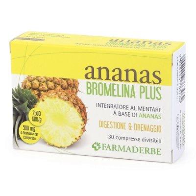 ANANAS BROMELINA PLUS 30CPR FDR ANANAS BROMELINA PLUS 30CPR FDR