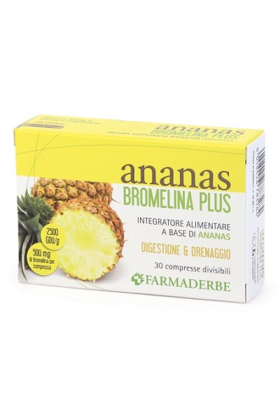 ANANAS BROMELINA PLUS 30CPR FDR ANANAS BROMELINA PLUS 30CPR FDR