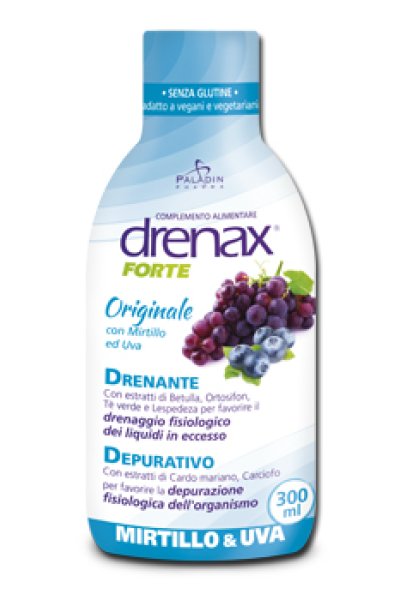 DRENAX FORTE MIRTILLO 300ML DRENAX FORTE MIRTILLO 300ML