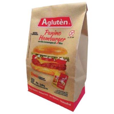 AGLUTEN PANINO HAMBURGER 160G