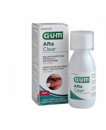 GUM AFTACLEAR RINSE 120ML