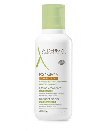 ADERMA EXOMEGA CONTROL crema emolliente anti-grattage 400 ml. 