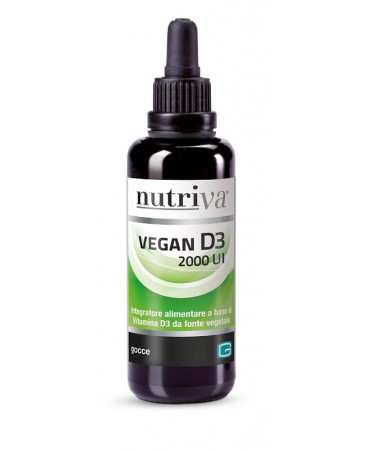 NUTRIVA VEGAN D3 GTT 50ML