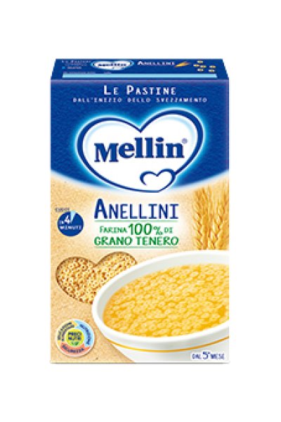 MELLIN-PASTA ANELLINI 320G MELLIN-PASTA ANELLINI 320G
