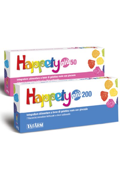 HAPPETY PIU  50 ALIM 7FL 50MG HAPPETY PIU  50 ALIM 7FL 50MG