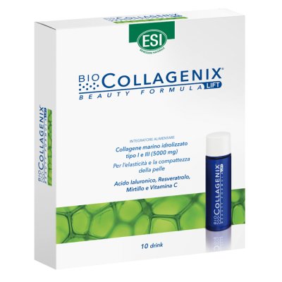ESI biocollagenix integratore a base di callagene marino idrolizzato 10 drink