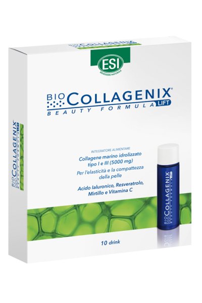ESI biocollagenix integratore a base di callagene marino idrolizzato 10 drink