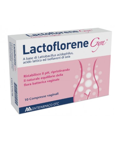 LACTOFLORENE GYN 10CPR VAG