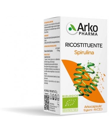 ARKOCAPSULE-SPIRULINA BIO 45CPS