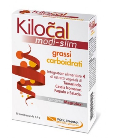 KILOCAL MODI SLIM GRAS/CAR 30CPR