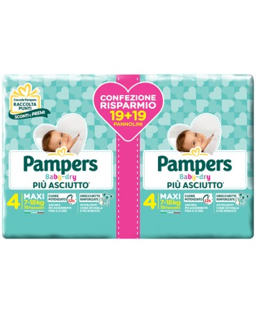 PAMPERS BD DUO DWCT MAX38  9395