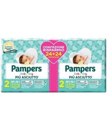 PAMPERS BD DUO DWCT MINX48 9487