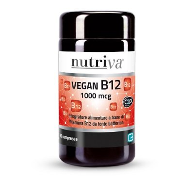 NUTRIVA VEGAN B12 60CPR 1000MC NUTRIVA VEGAN B12 60CPR 1000MC