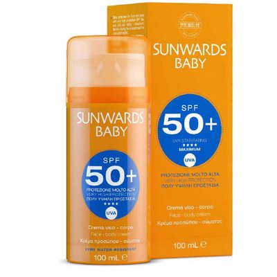 SUNWARDS BABY FACE/BODY SPF50+