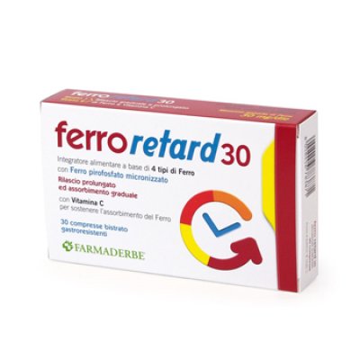 FERRO RETARD 30CPR (180077) FARM FERRO RETARD 30CPR (180077) FARM