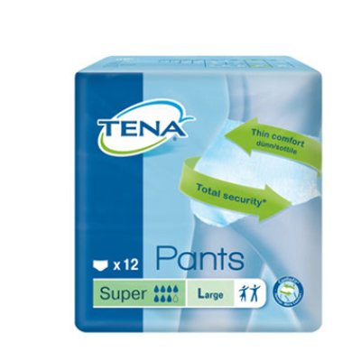 TENA PANTS SUPER L NEW 12PZ 3632