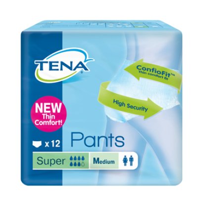 TENA PANTS SUPER M NEW 12PZ 3534