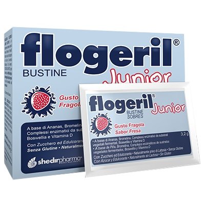 FLOGERIL JUNIOR FRAGOLA 20BUST FLOGERIL JUNIOR FRAGOLA 20BUST