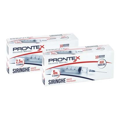 PRONTEX SIR 2,5ML AGO IND 10PZ PRONTEX SIR 2,5ML AGO IND 10PZ