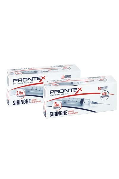 PRONTEX SIR 2,5ML AGO IND 10PZ PRONTEX SIR 2,5ML AGO IND 10PZ