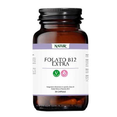 FOLATO B12 EXTRA 30CPS NATUR SP FOLATO B12 EXTRA 30CPS NATUR SP