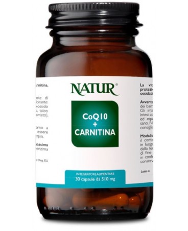 COQ10+CARNITINA 30CPS NATUR