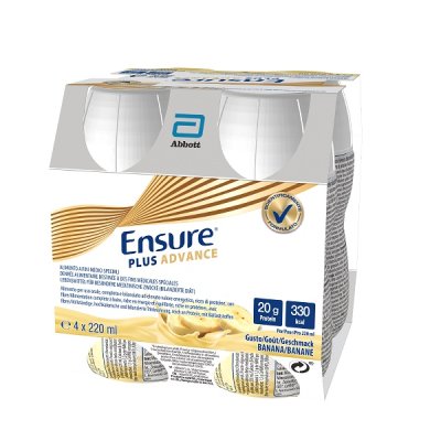 ENSURE PLUS ADVANCE BANAN 4X220 ENSURE PLUS ADVANCE BANAN 4X220