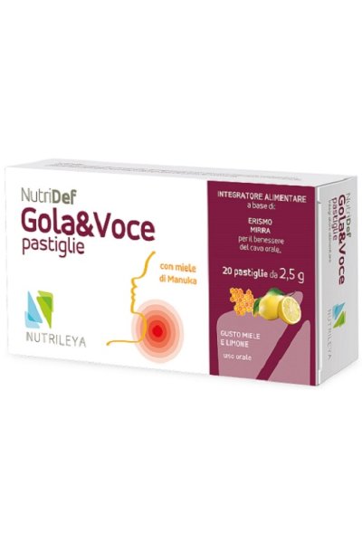 NUTRIDEF GOLA&VOCE MI/LI20PAST NUTRIDEF GOLA&VOCE MI/LI20PAST