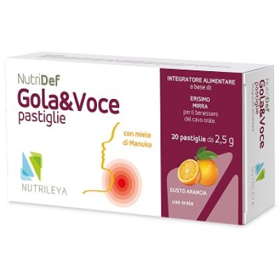 NUTRIDEF GOLA&VOCE ARA 20PAST NUTRIDEF GOLA&VOCE ARA 20PAST