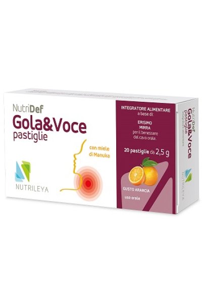 NUTRIDEF GOLA&VOCE ARA 20PAST NUTRIDEF GOLA&VOCE ARA 20PAST