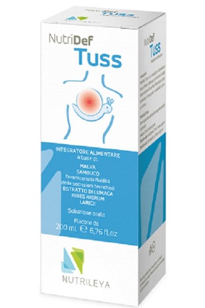 NUTRIDEF TUSS SOLUZ OR 200ML NUTRIDEF TUSS SOLUZ OR 200ML