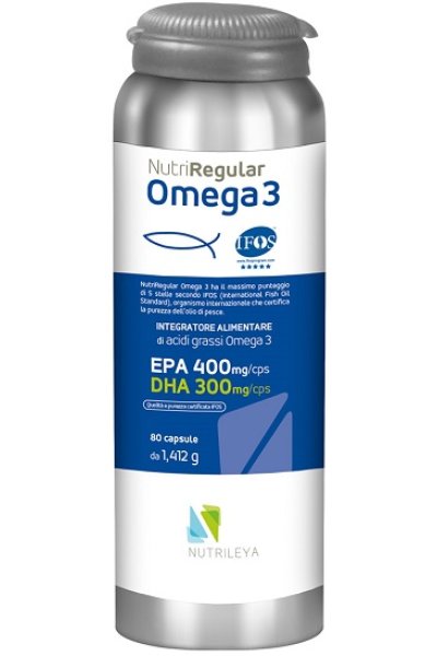 NUTRIREGULAR OMEGA 3 80CPS NUTRIREGULAR OMEGA 3 80CPS