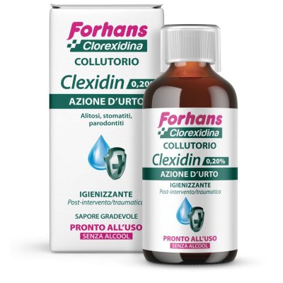 FORHANS CLEXIDIN 0,20 S/ALCOOL FORHANS CLEXIDIN 0,20 S/ALCOOL