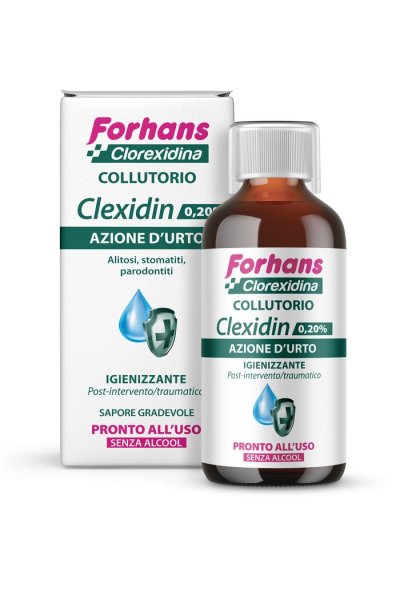 FORHANS CLEXIDIN 0,20 S/ALCOOL FORHANS CLEXIDIN 0,20 S/ALCOOL