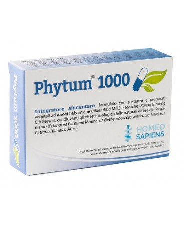 PHYTUM 1000 30CPS 500MG