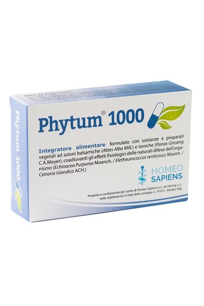 PHYTUM 1000 30CPS 500MG PHYTUM 1000 30CPS 500MG