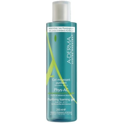 ADERMA PHYS-AC GEL DET 200ML