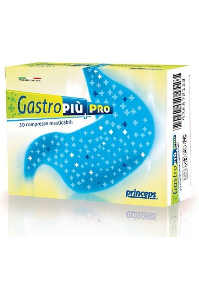 GASTROPIU'PRO 30CPR MASTICAB GASTROPIU'PRO 30CPR MASTICAB