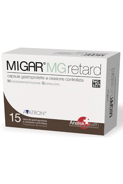 MIGAR MG RETARD 15CPS MIGAR MG RETARD 15CPS