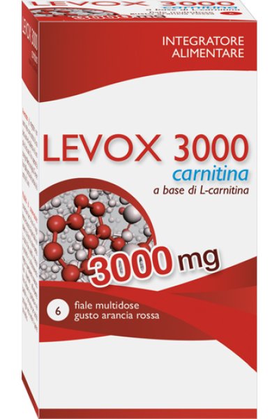 LEVOX 3000 CARNITINA 6FL LEVOX 3000 CARNITINA 6FL