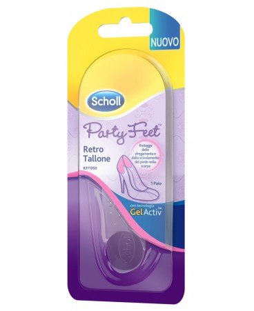 SCHOLLS PARTY FEET GEL ACT R/TA