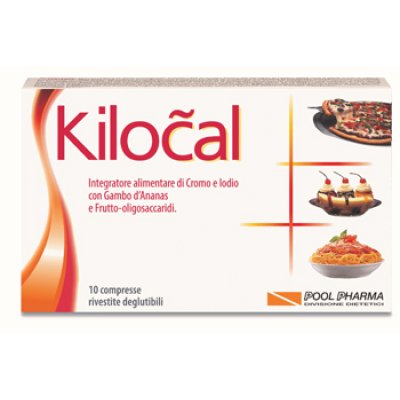 KILOCAL integratore ad azione lipo-riducente, drenante e rassodante 10 compresse 