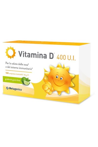 VITAMINA D 400 UI 168CPR VITAMINA D 400 UI 168CPR