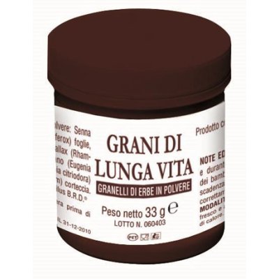 GRANI DI LUNGA VITA 33G  AVD GRANI DI LUNGA VITA 33G  AVD