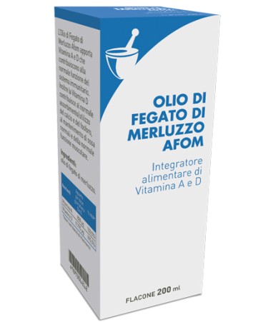 OLIO FEGATO MERL 200ML AFOM