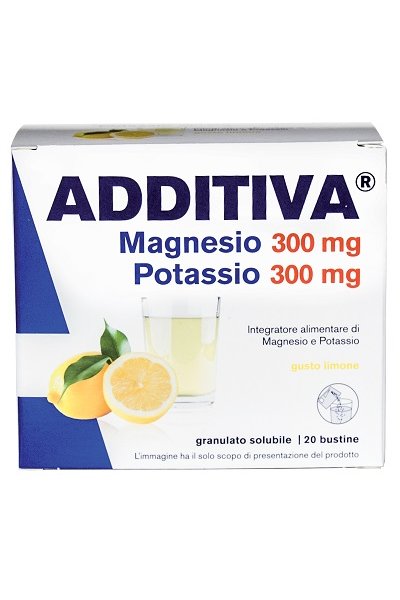 ADDITIVA  MAGNESIO 300MG+K300MG ADDITIVA  MAGNESIO 300MG+K300MG