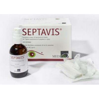 SEPTAVIS 50ML+50 GARZE TNT STER SEPTAVIS 50ML+50 GARZE TNT STER