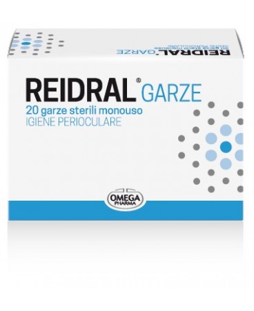 REIDRAL GARZE OCULARI 20PZ