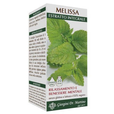 MELISSA ESTRATTO INTEGR 200ML MELISSA ESTRATTO INTEGR 200ML